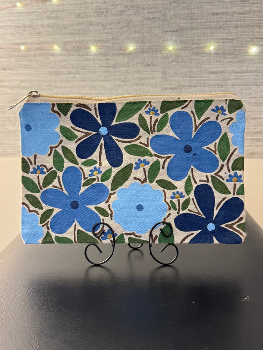 Midnight Blooms | large zip bag