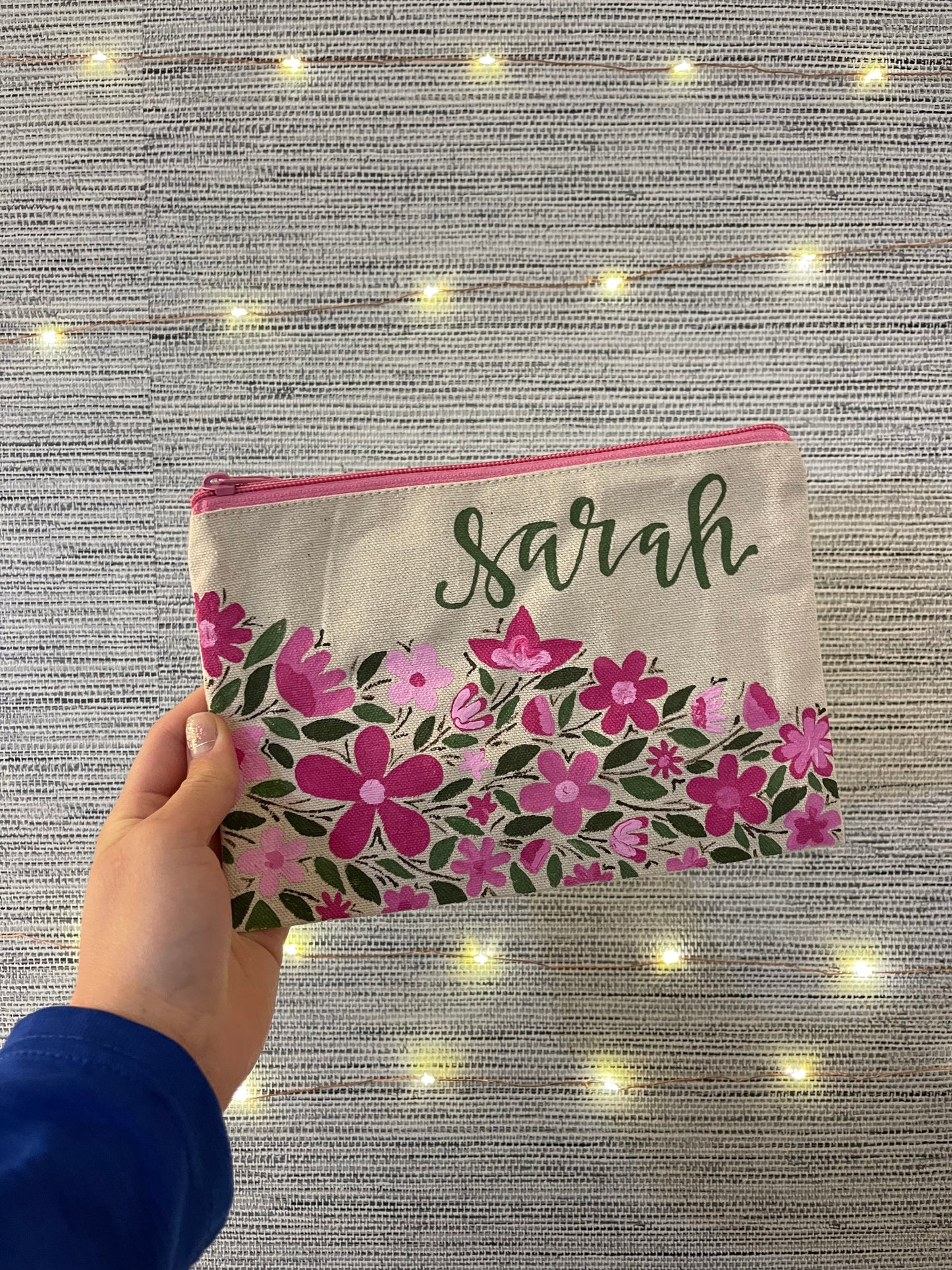 Charming in Pink | large zip bag