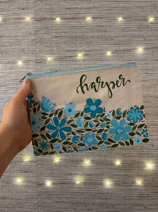 Out of the Blue | large zip bag