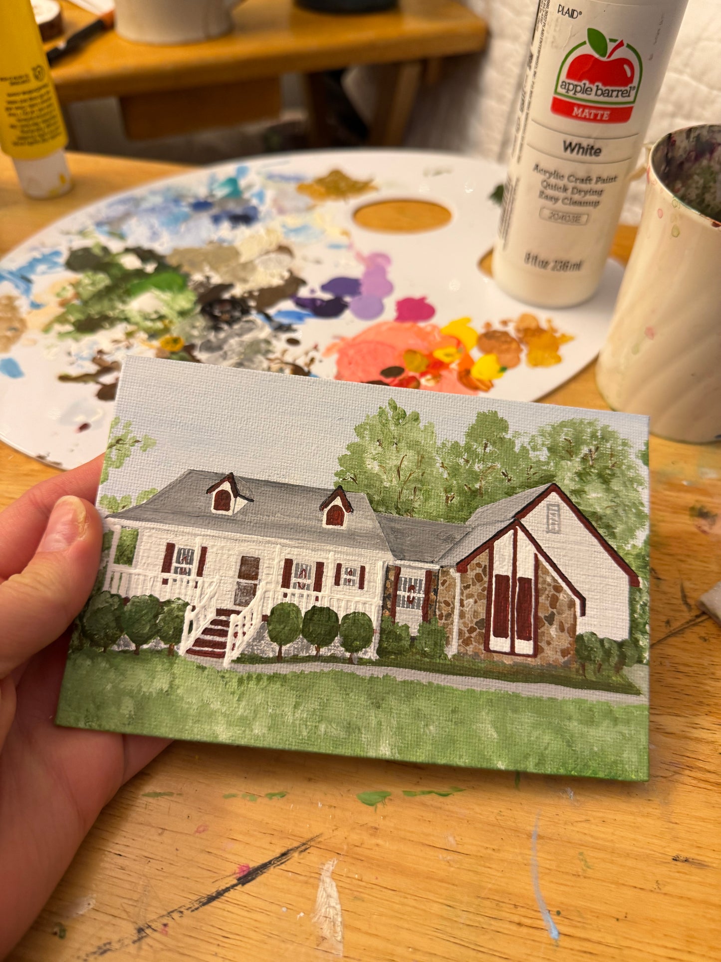 custom small house painting