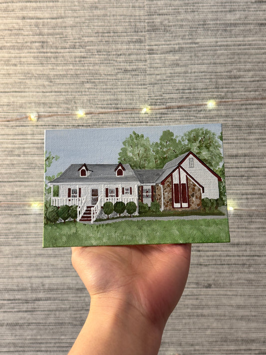 custom small house painting
