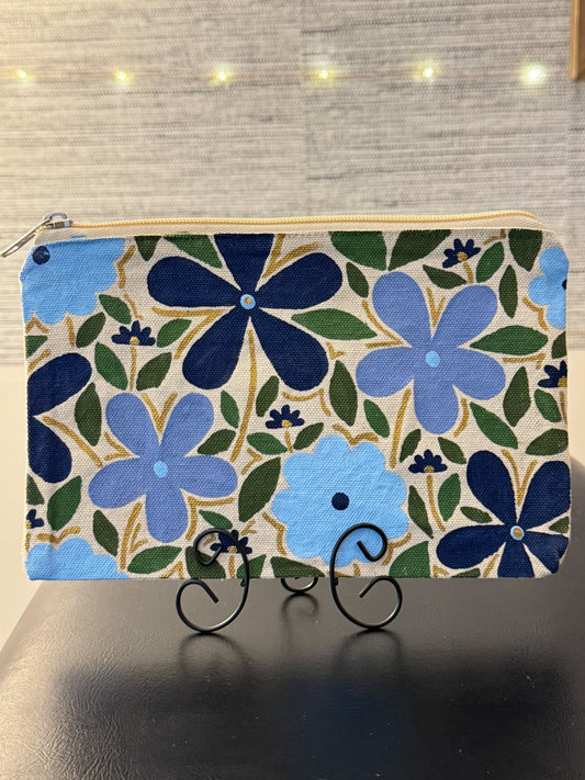 Midnight Blooms | large zip bag